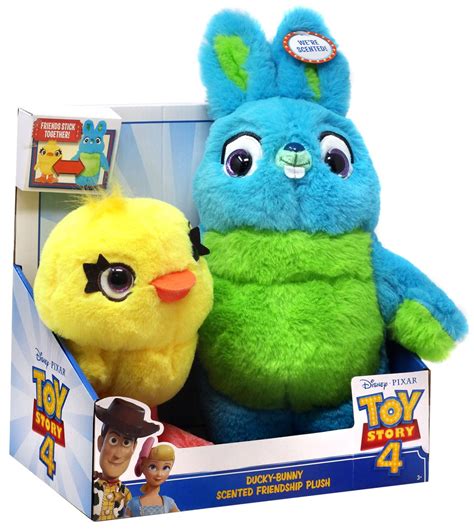 Toy Story 4 Ducky Bunny 12 Plush 2 Pack Scented Friendship Just Play