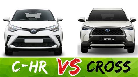 Toyota Chr Vs Corolla Cross Youtube