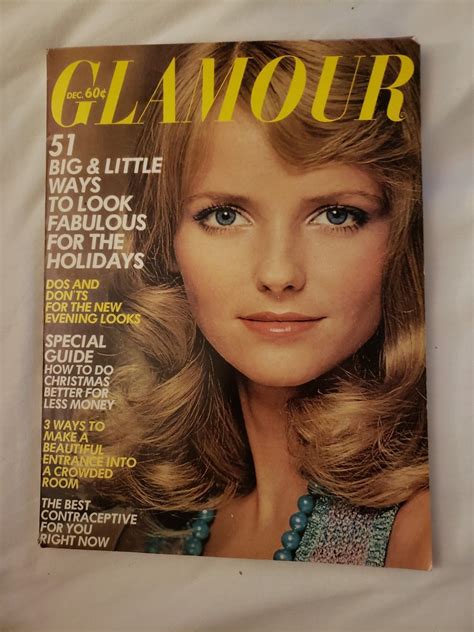 Vintage glamour magazine December 1972 | eBay | Glamour magazine, Vintage glamour, Glamour