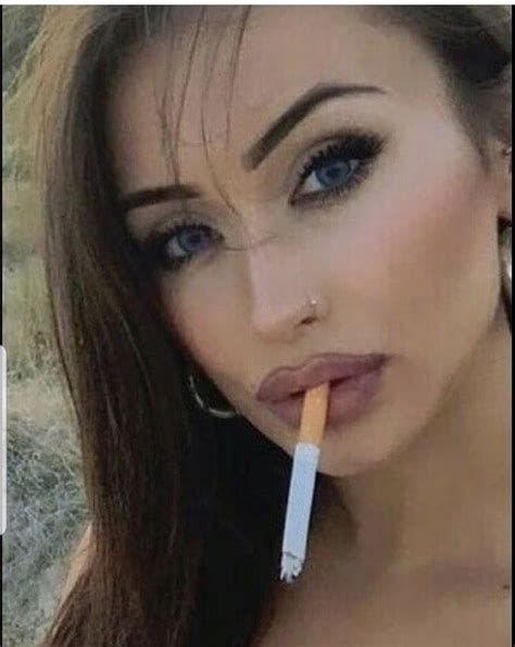 Pin By Mike Casler On Red Lips And Smoking Women Smoking Girl Smoking