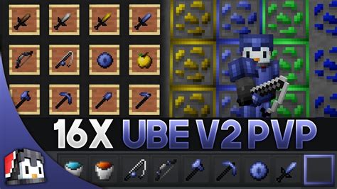 Ube V2 16x Mcpe Pvp Texture Pack Fps Friendly Youtube