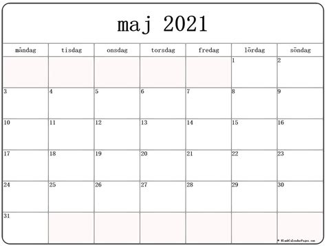 Kalender 2021 Skriva Ut Gratis Svenska Gratis Utskrivbara Kalendrar