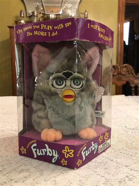 Furby 1a Edición Modelo 70 800 Nuevo En Caja Original 1998 Etsy