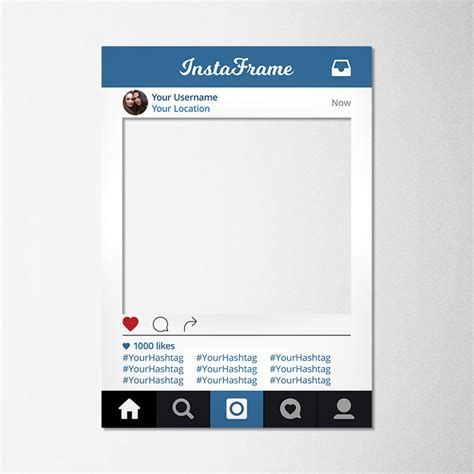 Instagram Frames Table Frame