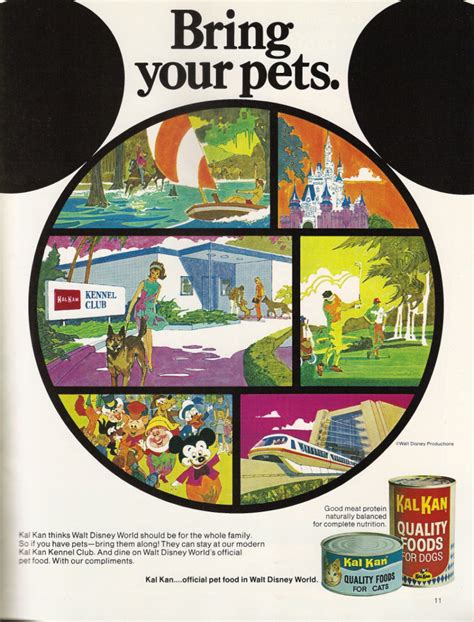 Disney food blog does not claim to represent the walt disney company in any way and is not employed by or affiliated with the walt disney company. Retro Ad of the Week: Kal Kan (Disney Ad), 1971