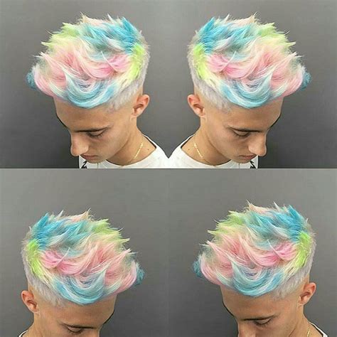 rainbow hair male sales and deals