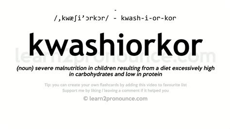 Types Of Kwashiorkor