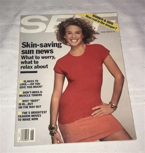 D1 June 1988 Self Magazine Hunter Reno Brooke Shields Revlon Ad Bali