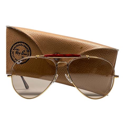 New Ray Ban Shooter 1950 S Classic 12k Gold Filled Collectors Usa Sunglasses At 1stdibs Ray