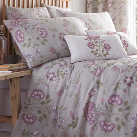 Purple color zodiac sunsign indian cotton bedding twin size duvet cover handmade. Purple Duvet Covers Floral Embroidered White Vintage Quilt ...