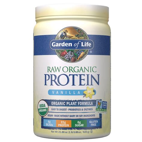 Garden Of Life Raw Organic Protein Powder Vanilla 22g Protein 14lb