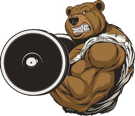Strong Bear Illustrations Royalty Free Vector Graphics And Clip Art Istock