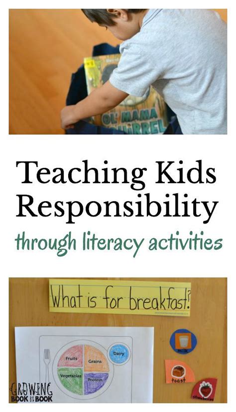 Teaching Kids To Be Responsible With Literacy Activities