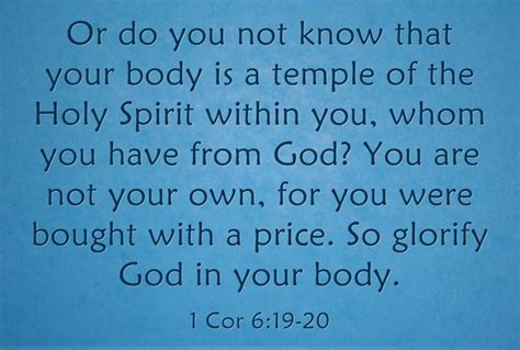 Top 7 Bible Verses About Taking Care Of Your Body Jack Wellman