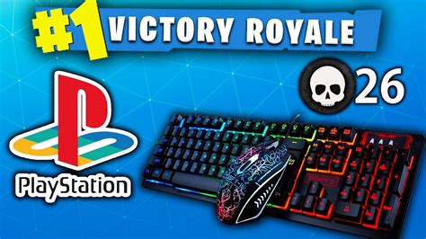 How to setup keyboard & mouse on fortnite. HELPING AN ENTIRE FORTNITE SQUAD WIN ON PS4 USING MY ...