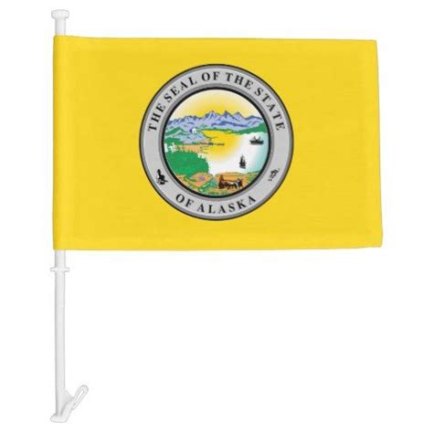 Pin On Alaska State Flag Custom Personalized State Flags