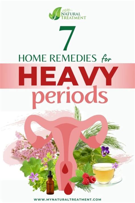 7 Effective Home Remedies For Heavy Periods Menorrhagia