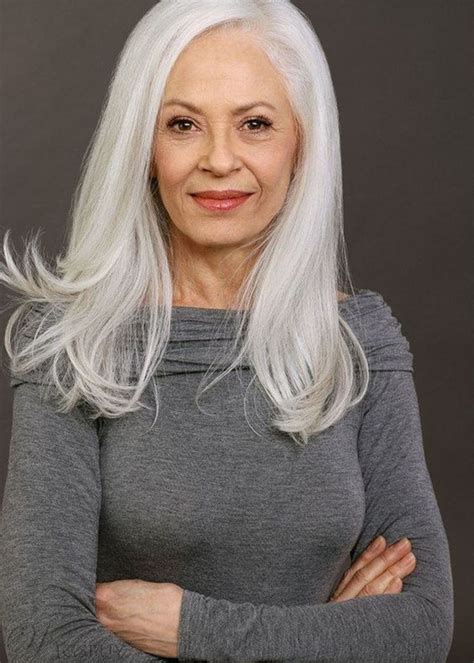Womens Long Straight 613 Blonde Color Wigs For Older Side Part