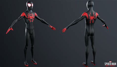 Ps4 Miles Morales Into The Spider Verse Suit By Crazy31139 On Deviantart