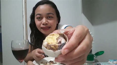balut mukbang duck embryo exotic food 🇵🇭 youtube