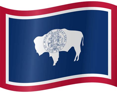 Wyoming Flag Vector Country Flags