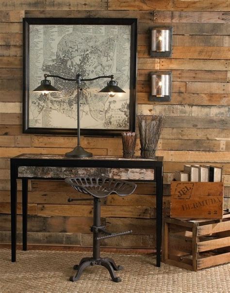 42 Awesome Rustic Home Office Designs Digsdigs