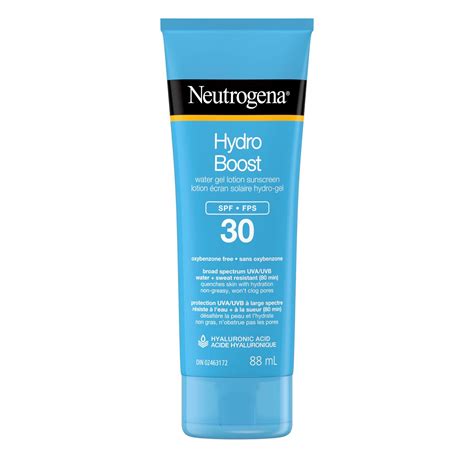 Neutrogena Hydro Boost Water Gel Face Sunscreen Spf 30 With Hyaluronic