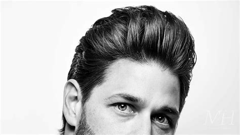 Originally popular in the 1950s and 1960s with longer hair means a higher pomp. Modern Pompadour | Man For Himself in 2020 | Modern ...