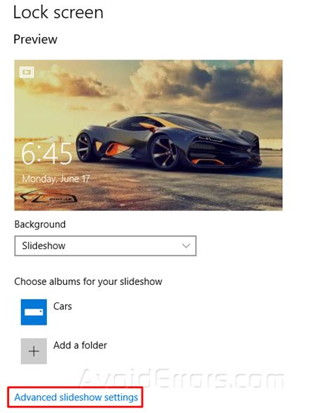How To Customize Lock Screen Pictures In Windows 10 Avoiderrors