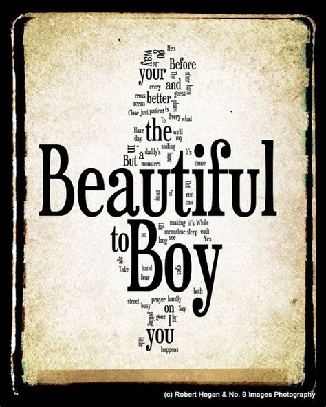 Beautiful Boy Lyrics John Lennon Word Art Word Cloud Art 8x10