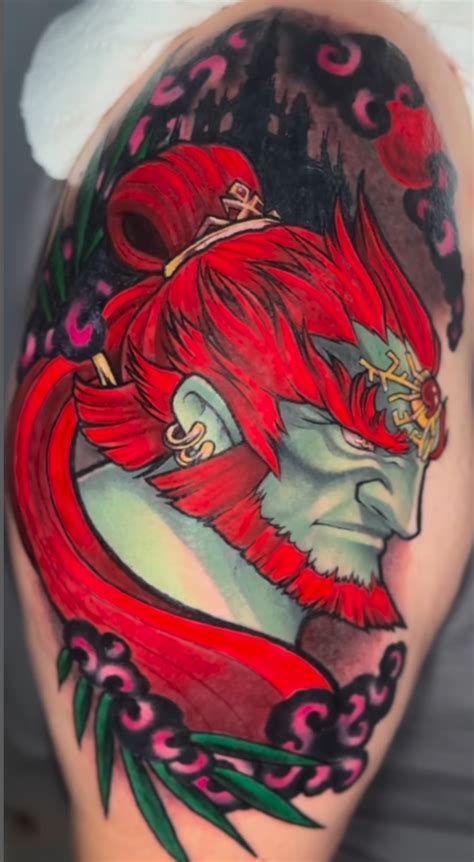 Totk Ganondorf Tattoo I Got Recently From Melaninks On Instagram R