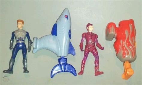 Mcdonalds Adventures Of Shark Boy Lava Girl Sharkboy Action Figures