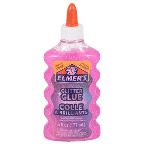 Elmers Classic Glitter Glue Pink 6 Fl Oz Kroger