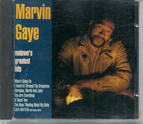 Cd Best Of Titres Marvin Gaye Motown S Greatest Hits Eur