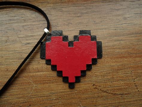 Paper Pixel Heart Crafts Craft Patterns Craft Tutorials