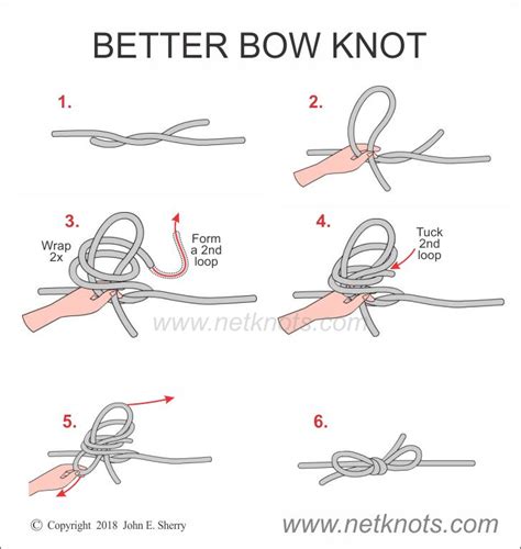 Better Bow Knot How To Tie A Better Bow Knot