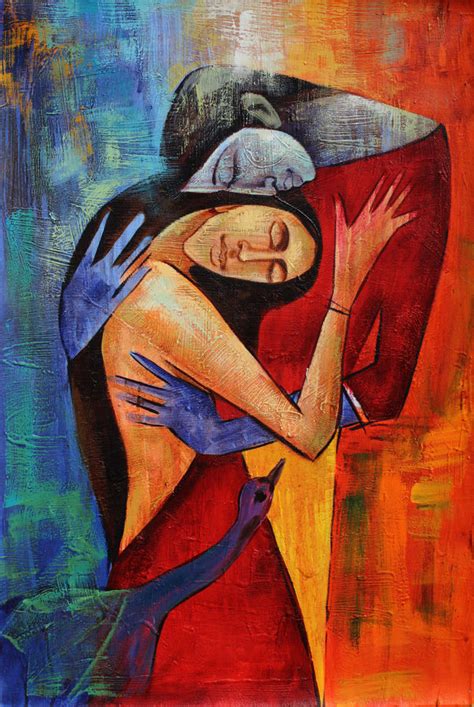 Lena used to find work boring _ she became a nurse. Buy Fascinated Love Painting at Lowest Price by Achal Art ...