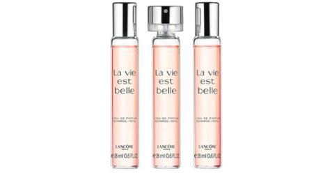 Lanc Me La Vie Est Belle Eau De Parfum Travel Spray Refills For Her