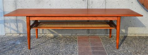 4.0 out of 5 stars 20. Danish Modern Teak Knife-Edge Minimalist Coffee Table with ...