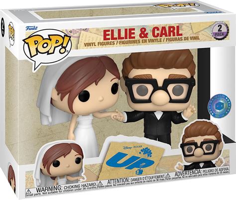 Funko Pop Ellie And Carl Special Edition Exclusivo Disney Up