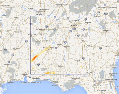 Interactive Hail Maps Available Regions