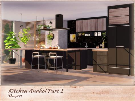 The Sims Resource Kitchen Anukoi Part 1 By Ung999 • Sims 4 Downloads