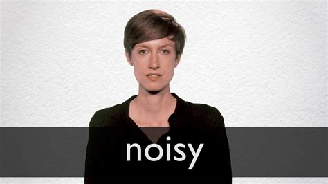 How To Pronounce Noisy In British English Youtube