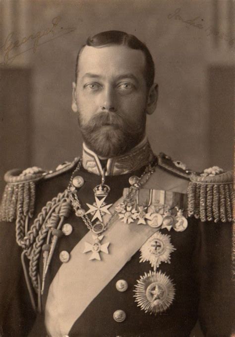 Vintage Royal King George V Splitting Image Of Cousin Czar Nicholas