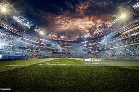 Dramatic Soccer Stadium High-Res Stock Photo - Getty Images