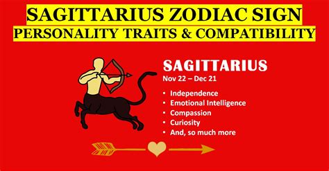 Sagittarius Zodiac Signs Personality Traits Love Compatibility And More