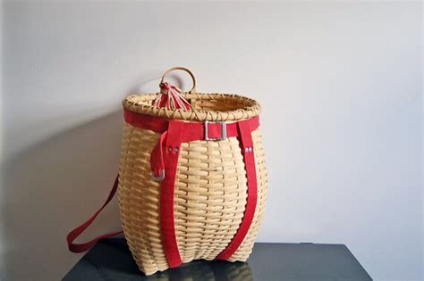 Vintage Adirondack Basket Backpack By Houseworking On Etsy