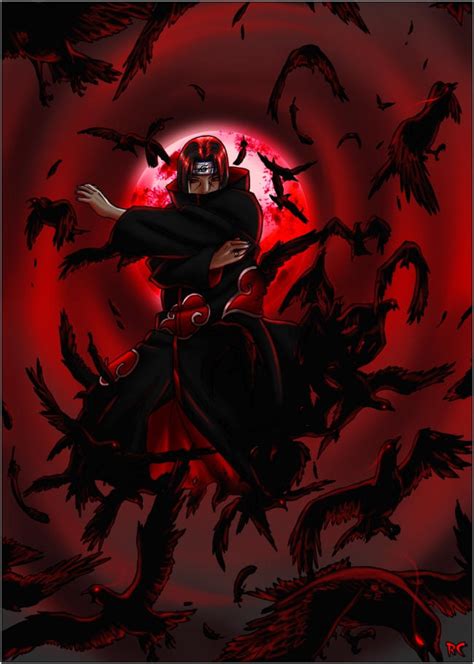 Flock Of Crows Itachi By Roggles On Deviantart