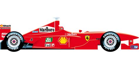 Ferrari F1 Formula 1 Motor Free Vector Graphic On Pixabay