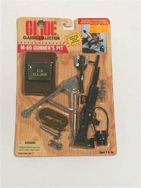 Gi Joe Hasbro Classic Collection M 60 Gunners Pit Mission Etsy